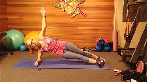 Side Plank With Rotation Youtube