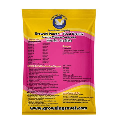 Vitamin Premix For Layer And Broilers At Rs Kg General Vitamin