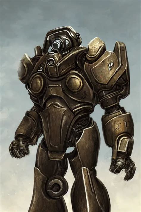 Krea Enclave Power Armor From Fallout High Detail Digital