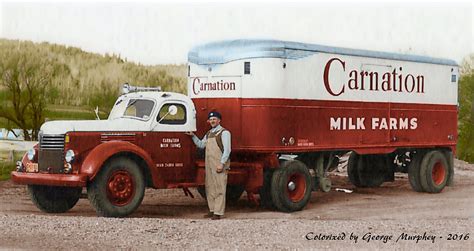 International Kb Fruehauf Trailer Colorized George Murphey Flickr