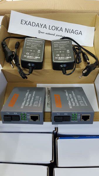 Jual Netlink Htb 3100 Sepasang Htb3100 Ab Singlemode Sc Fiber Optic