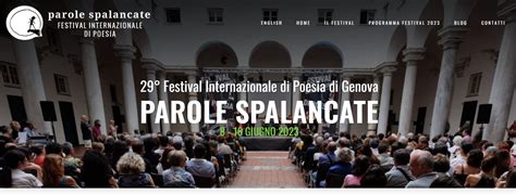 Protagonisti Al Festival Della Poesia Genova Un Ponte Verso Il Futuro