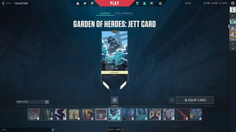 5 Best Jett Player Cards That Can Be Purchased In Valorants