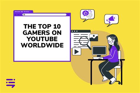 Top 10 Gamers on YouTube Worldwide - Content @ Scale