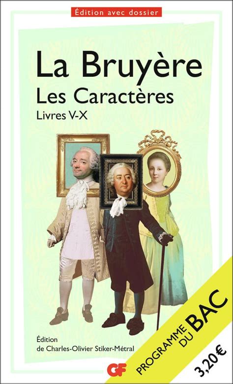 Amazon fr Les Caractères Livres V à X Bac de français 2025