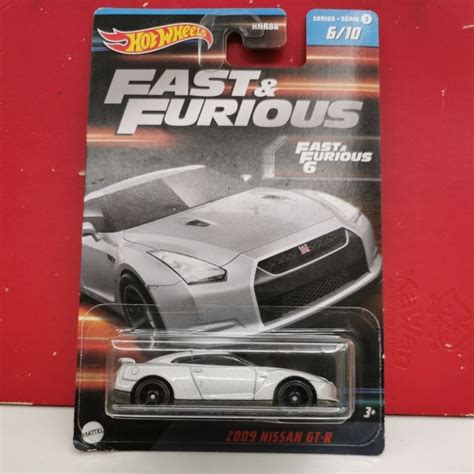 Hot Wheels 2009 Nissan GTR Fast Furious 6 Shopee Malaysia