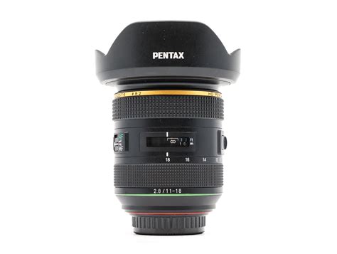 Used Pentax HD Pentax DA 11 18mm F 2 8 ED DC AW MPB