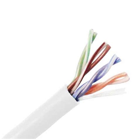 Plenum Rated Category 5e Cable White | Electrical Wholesalers, Inc.