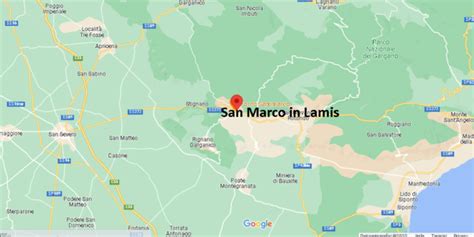 Dove Si Trova San Marco In Lamis Italia Mappa San Marco In Lamis