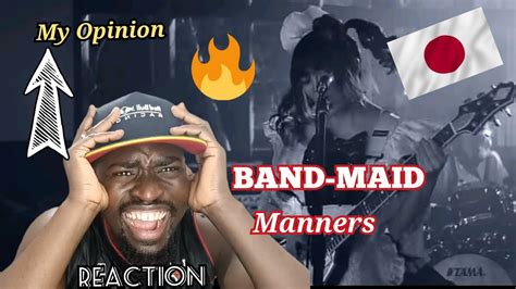 BAND MAID Manners Video Reaction Kenian Reaction YouTube