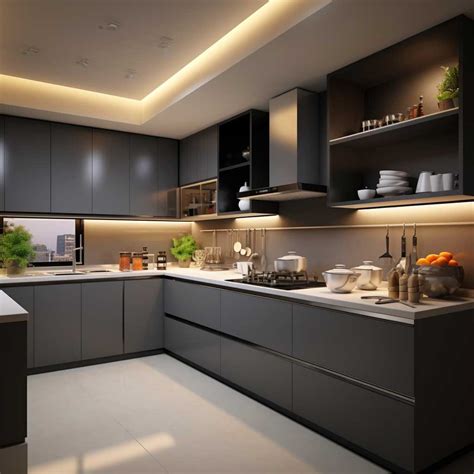 How To Design A Modern L Shape Modular Kitchen • 333k Inspiring Lifestyle Ideas