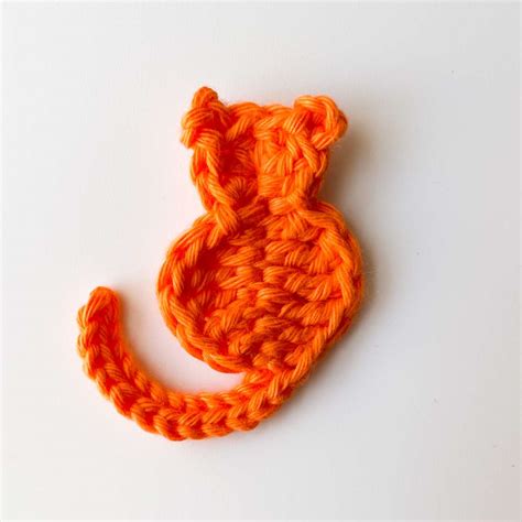 Cat Applique crochet - Free Pattern | Elendipity