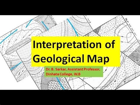 How To Interpret Geological Map Youtube