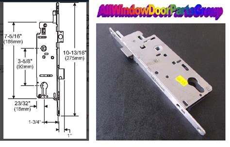 Single Point Mortise Lock Assembly Lockout Stainless All Window Door Parts Group