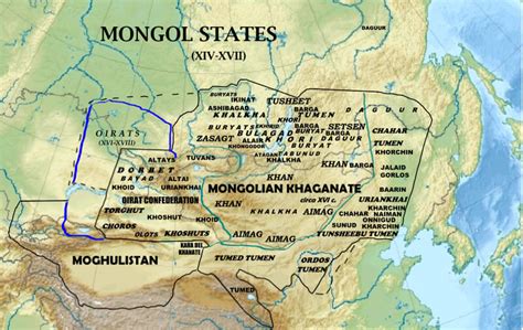 Mongolia Map