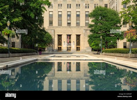 Jefferson County Courthouse En Linn Park Birmingham Alabama Estados Unidos De América