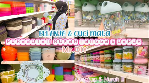 BELANJA CUCI MATA PERABOTAN DAPUR RUMAH TANGGA DI MR DIY Surga