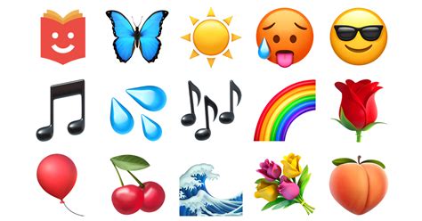 Été Collection Emoji Copier Coller