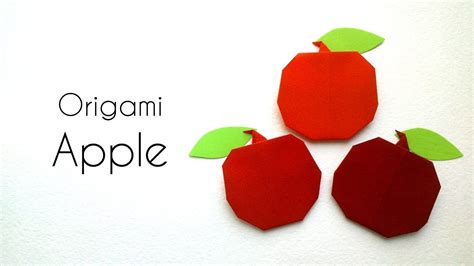 How To Make An Origami Apple Step By Step Guide Easy Origami Tutorial