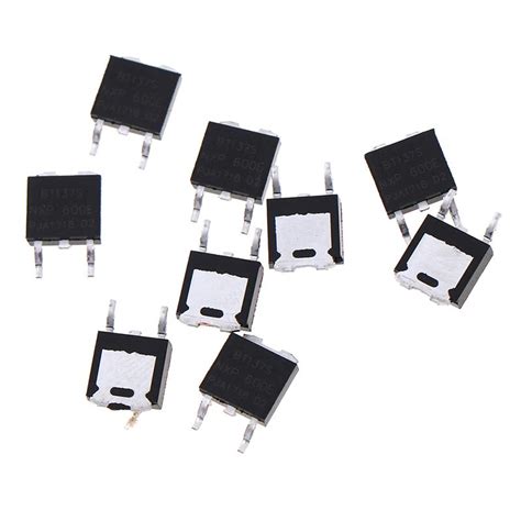 Buy 10Pcs Bt137S-600E Bt137S Triac Smd To252 Package Original at ...