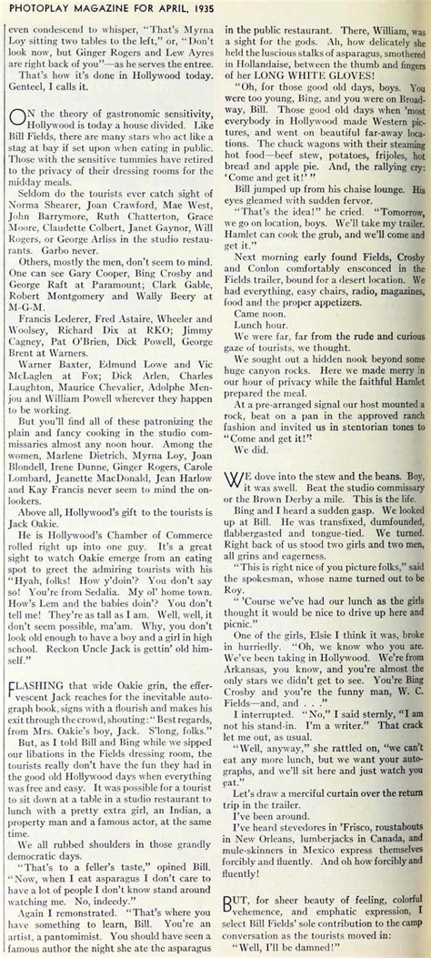 Photoplay April 1935 Blonde Appeal Carole And Co — Livejournal