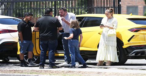 Ben Affleck S Year Old Son Hits Lamborghini Into A Parked Bmw The