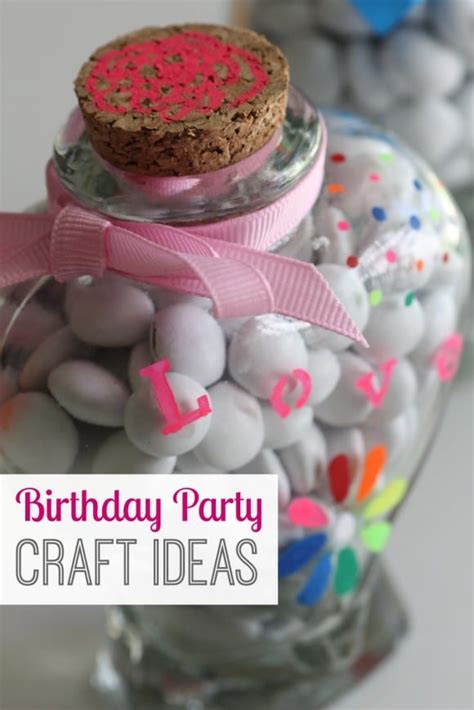 Easy Birthday Party Craft Ideas Catch My Party