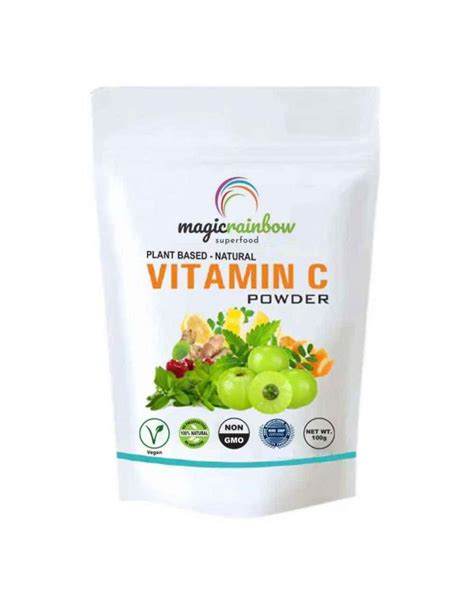 Naravni Organski Vitamin C V Prahu Magic Rainbow Superfood