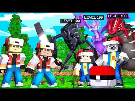 Minecraft Pokémon D 4 LUCKY PIXELMON DEU LENDÁRIO NO LEVEL 100 JÁ