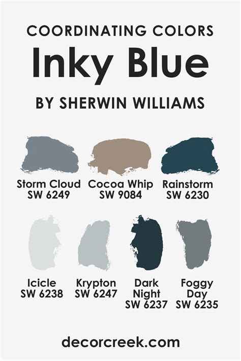 Inky Blue Sw Paint Color By Sherwin Williams