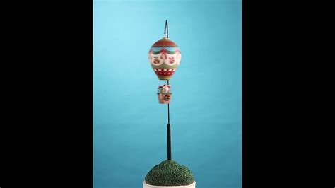 Lemax Holiday Cheer Hot Air Balloon 84389 YouTube