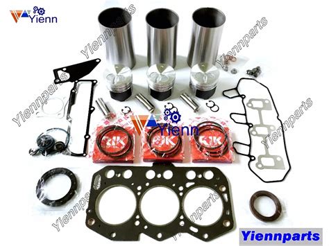 3ym30 Overhaul Rebuild Kit For Yanmar Marine Engine Spare Parts Piston