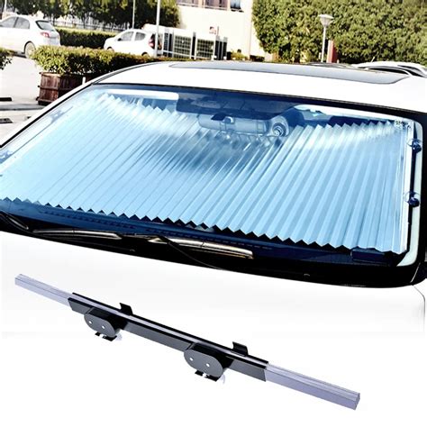 Retractable Car Windshield Curtain With Uv Protection Home Controls