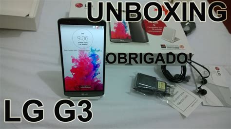 LG G3 O Que Vem Na Caixa Unboxing Brasil YouTube