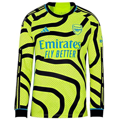 Arsenal Away Long Sleeve Football Shirt 2023 2024 Kit Guy