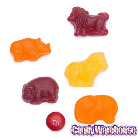 All Natural Zoo Animals Gummy Candy: 2LB Bag | Gummy candy, Zoo animals ...