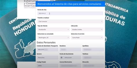 Sacar Cita Consulado Hondure O En Usa F Cil Y Online