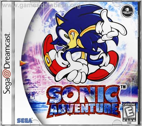 Sonic Adventure - Sega Dreamcast - Artwork - Box