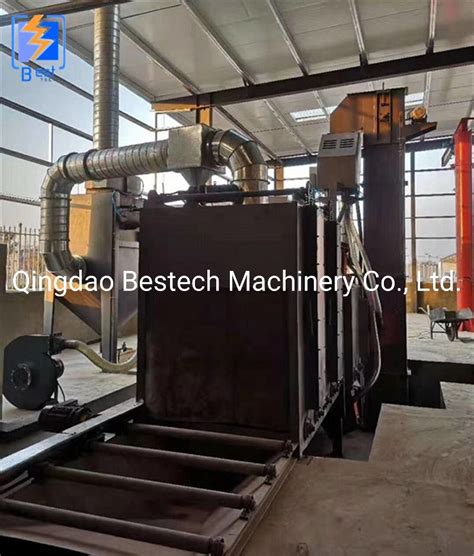 Roller Conveyor Pass Through Shot Blasting Machine China Shot Blating