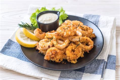 Salt And Pepper Squid Airfryer Cooking