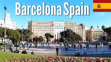 Barcelona Spain 🇪🇸 World Famous Las Ramblas 4k Walking Tour In 2022 Youtube