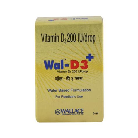 Wal D Plus Iu Drops Ml Buy Medicines Online At Best Price From