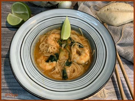 Bouillon De Crevettes Et Nouilles Chinoises Au Cookeo Recette Par Oh