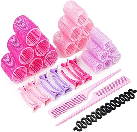 Amazon Pcs Hair Rollers With Clips For Long Hair Curlers