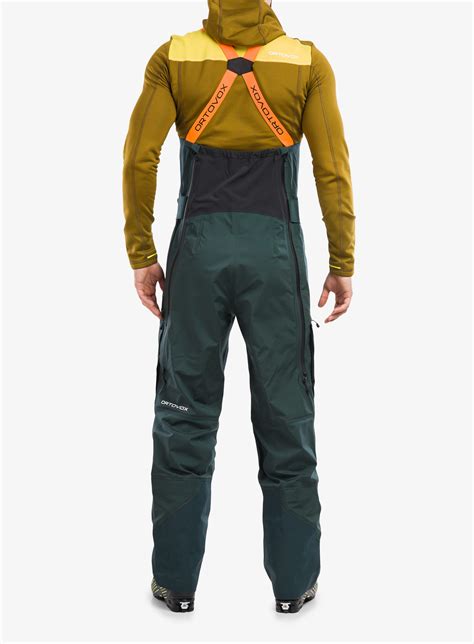 Skialpov Kalhoty Ortovox L Deep Shell Bib Pants Pine