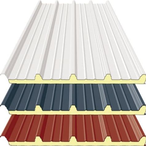 High Density Polyurethane Pir Pu Pur Insulated Sandwich Panel For Roof