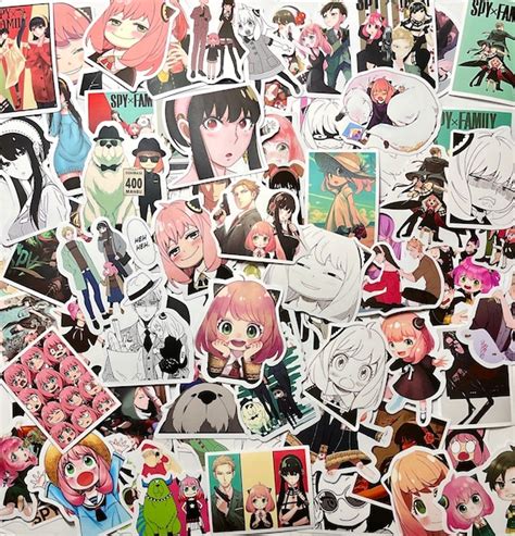 Chibi Anime Sticker Pack Cute Anime Sticker Pack Anime Etsy Singapore