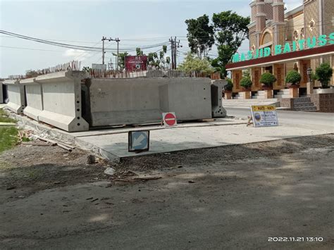 Terbengkalai Proyek Jembatan Ganefo Diputus Kontrak Jateng Pos