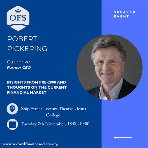 robert pickering oxford finance soc