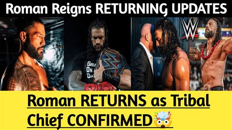 Omg Roman Reigns Returns As Tribal Chief Confirmed🤯 Roman Reigns